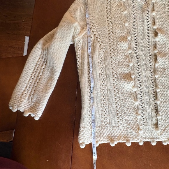 J.Crew Handknit Wool Cardigan (L) - Picture 2 of 7